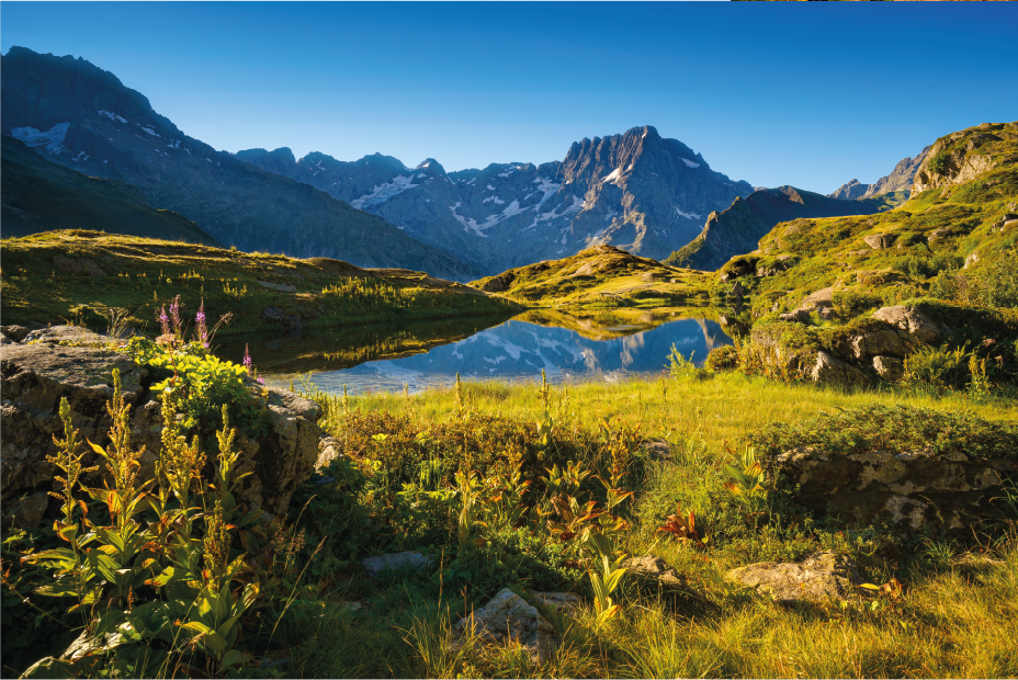 Lac alpin du Champsaur-Valgaudemar
