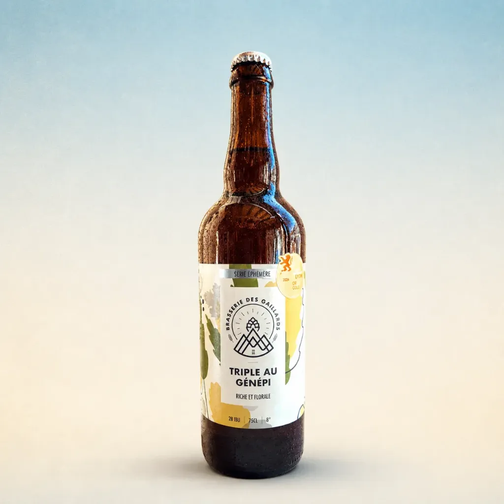 [1313-TRG75] Triple au Génépi - Bouteille 75cl