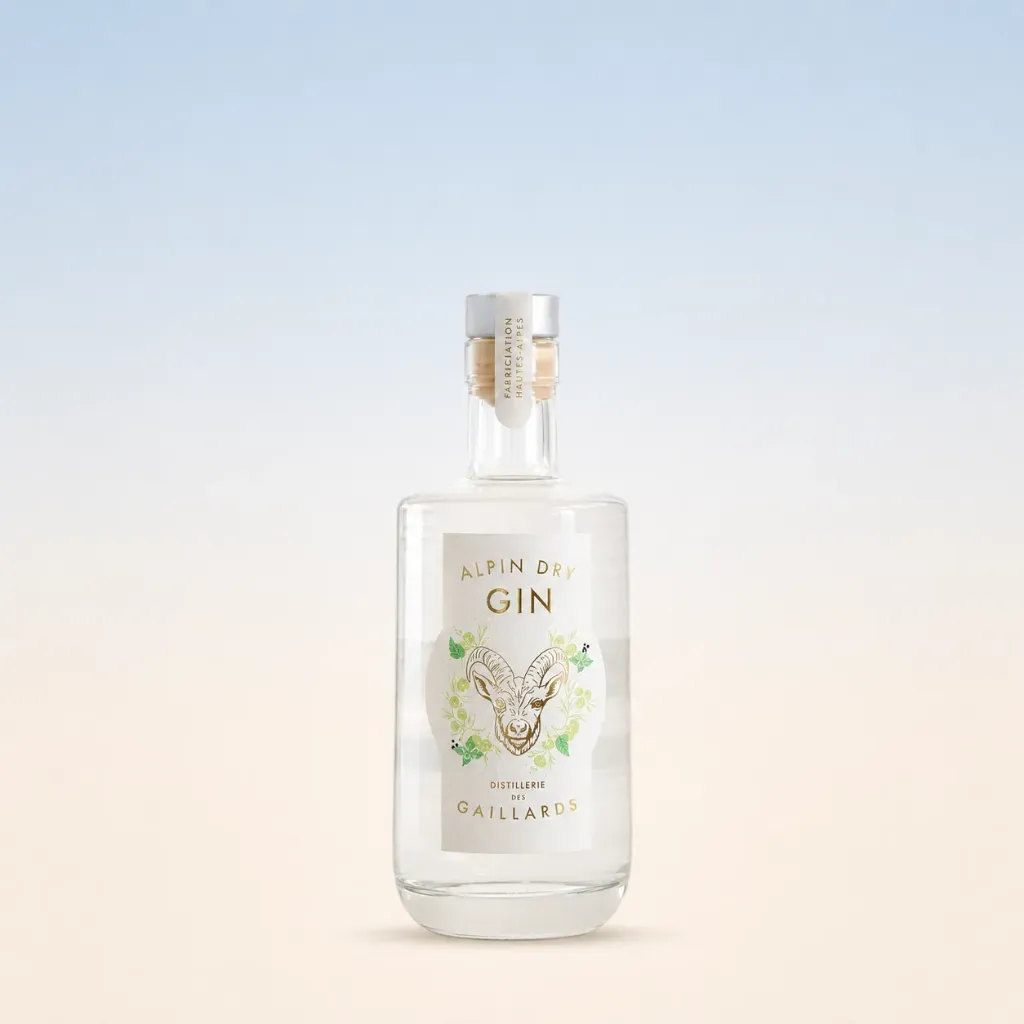 Alpin dry gin - Bouteille 20cl