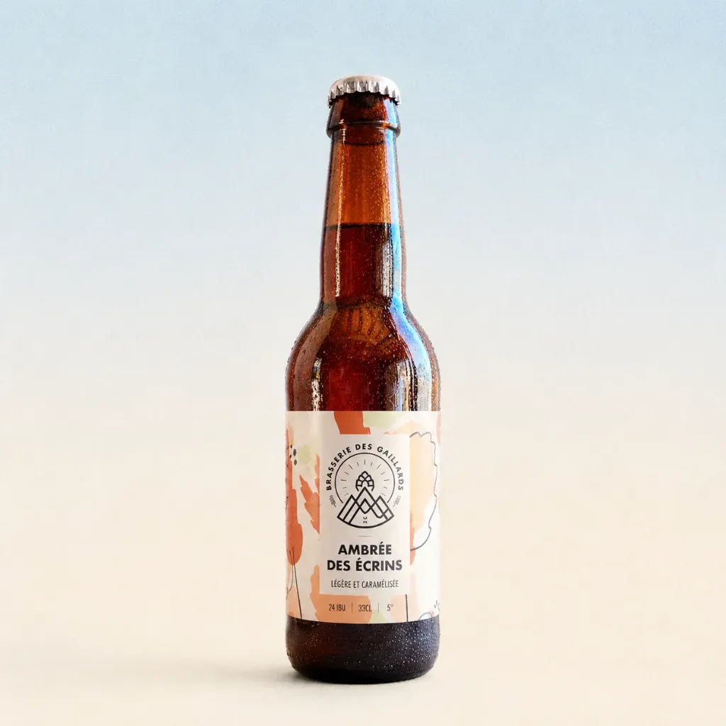 [1301-AMB33] Ambrée des Écrins - Bouteille 33cl